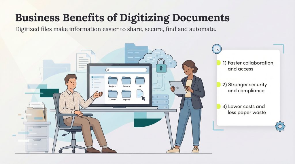 Why Small Businesses Must Digitize Documents