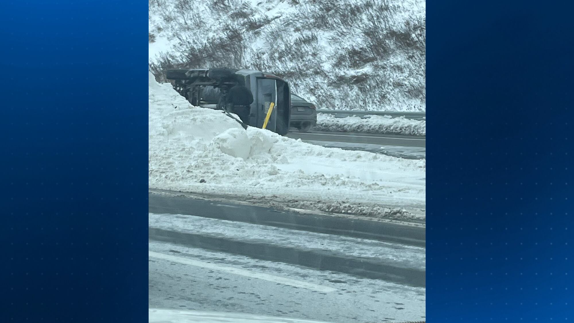Person taken to hospital after rollover crash in Robinson Township