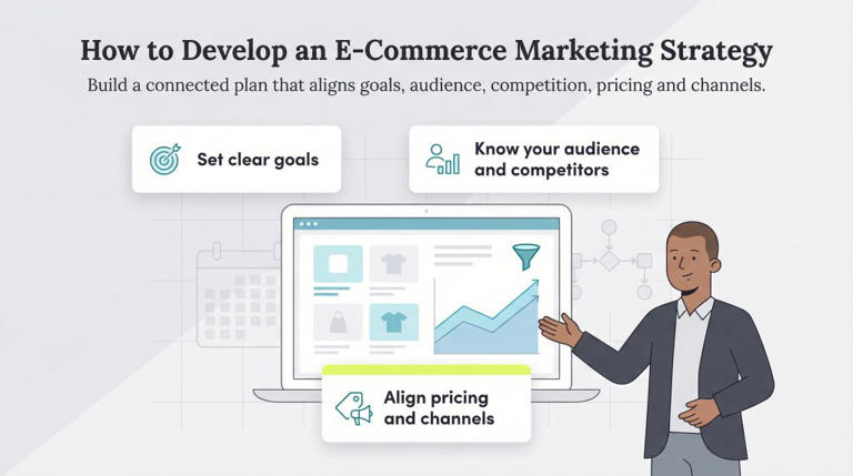 How to develop a solid e-commerce marketing strategy