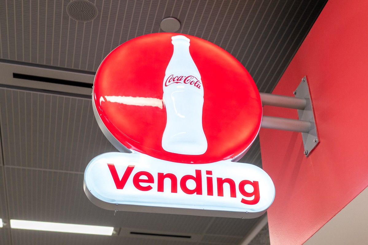 Coca-Cola's 'Hug Me' vending machine rewards hugs with free drinks
