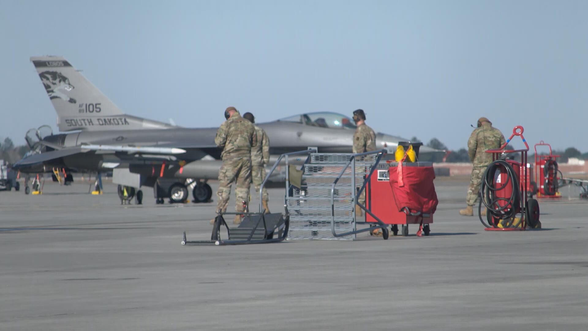 Air National Guard training exercise brings jets to Savannah skies