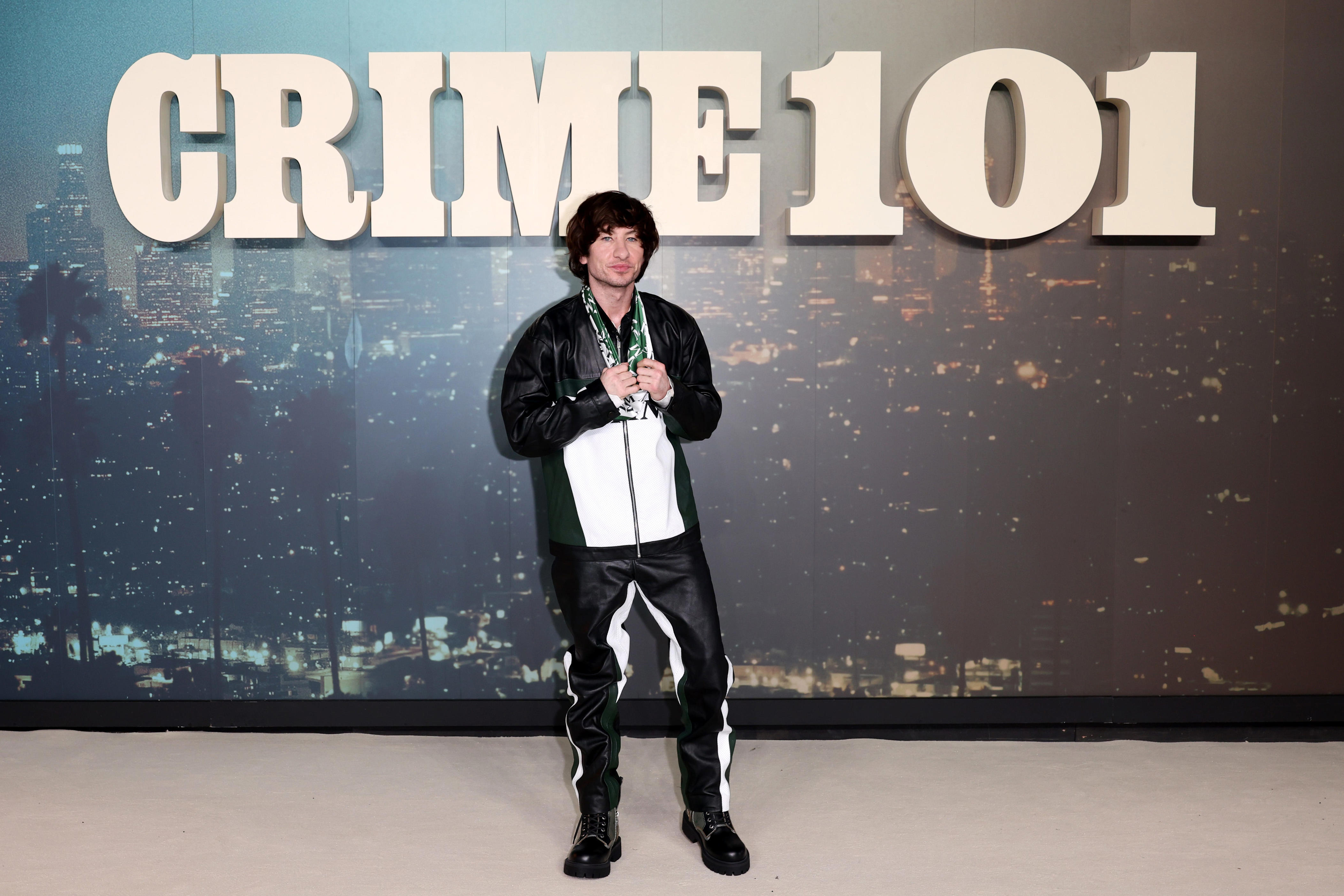 Barry Keoghan attends a screening of "Crime 101" at Odeon Luxe Leicester Square on Jan. 28, 2026 in London, England.