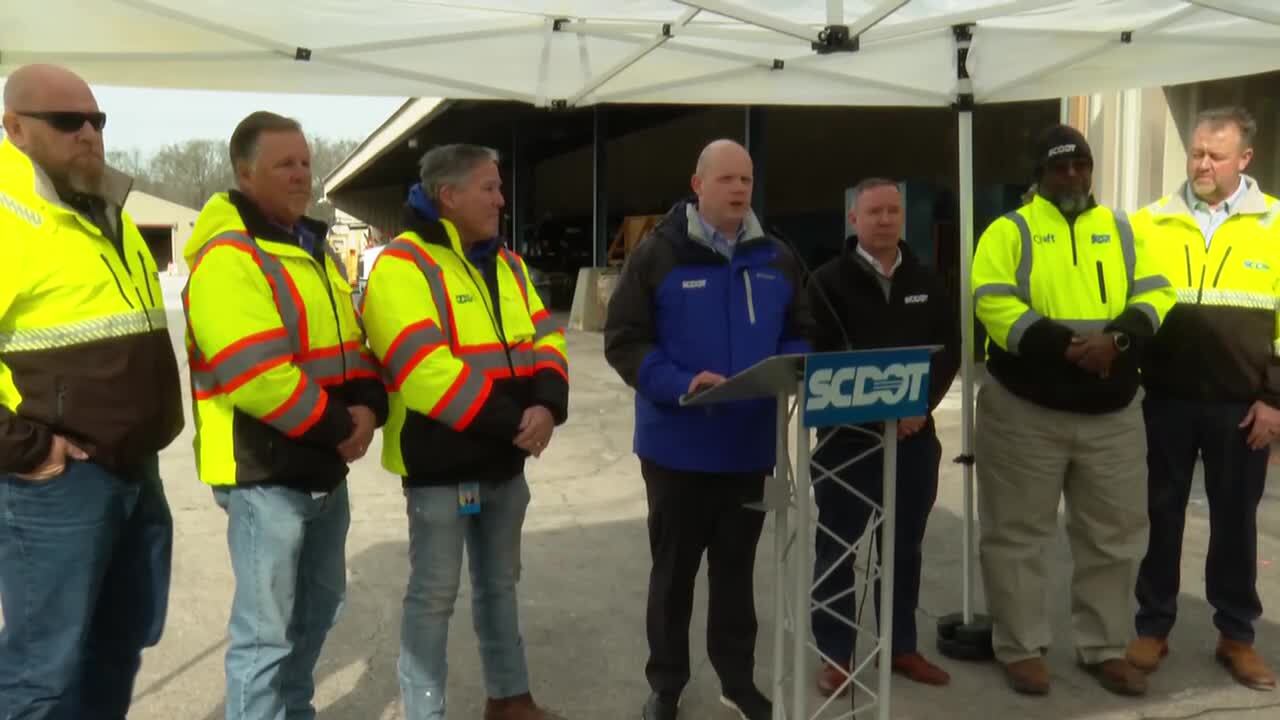 SCDOT speaks on preparations for upcoming winter weather