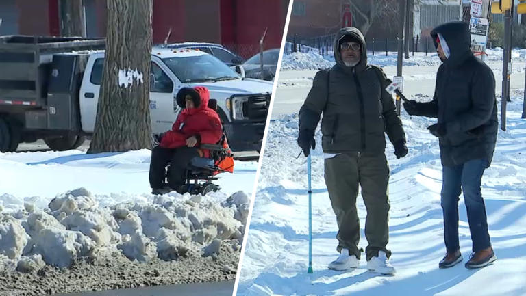 Philly residents with disabilities struggle with uncleared snow and ice