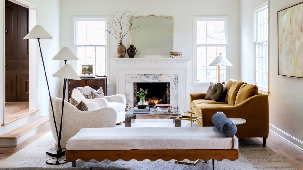 Dark and moody design makes this home feel surprisingly cozy
