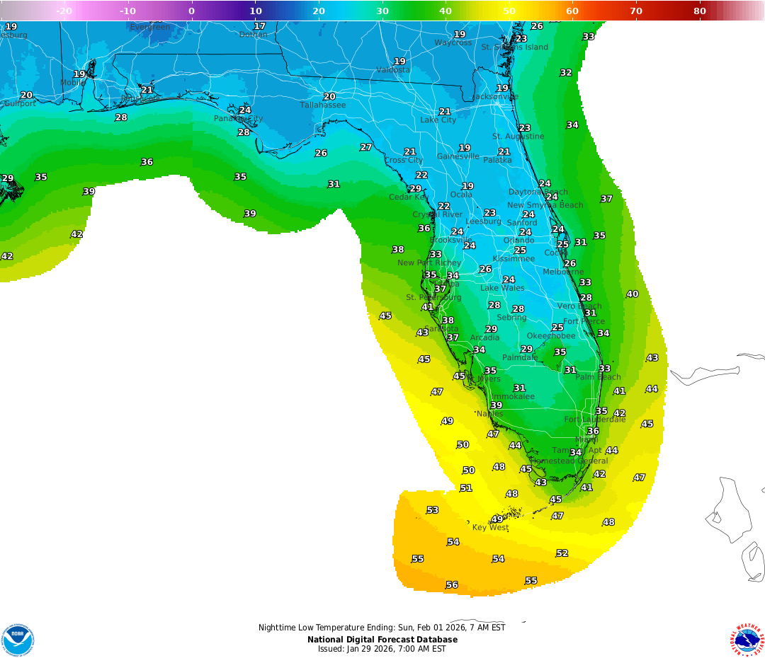 Gulf-effect snow possible in Florida as Arctic blast hits this weekend