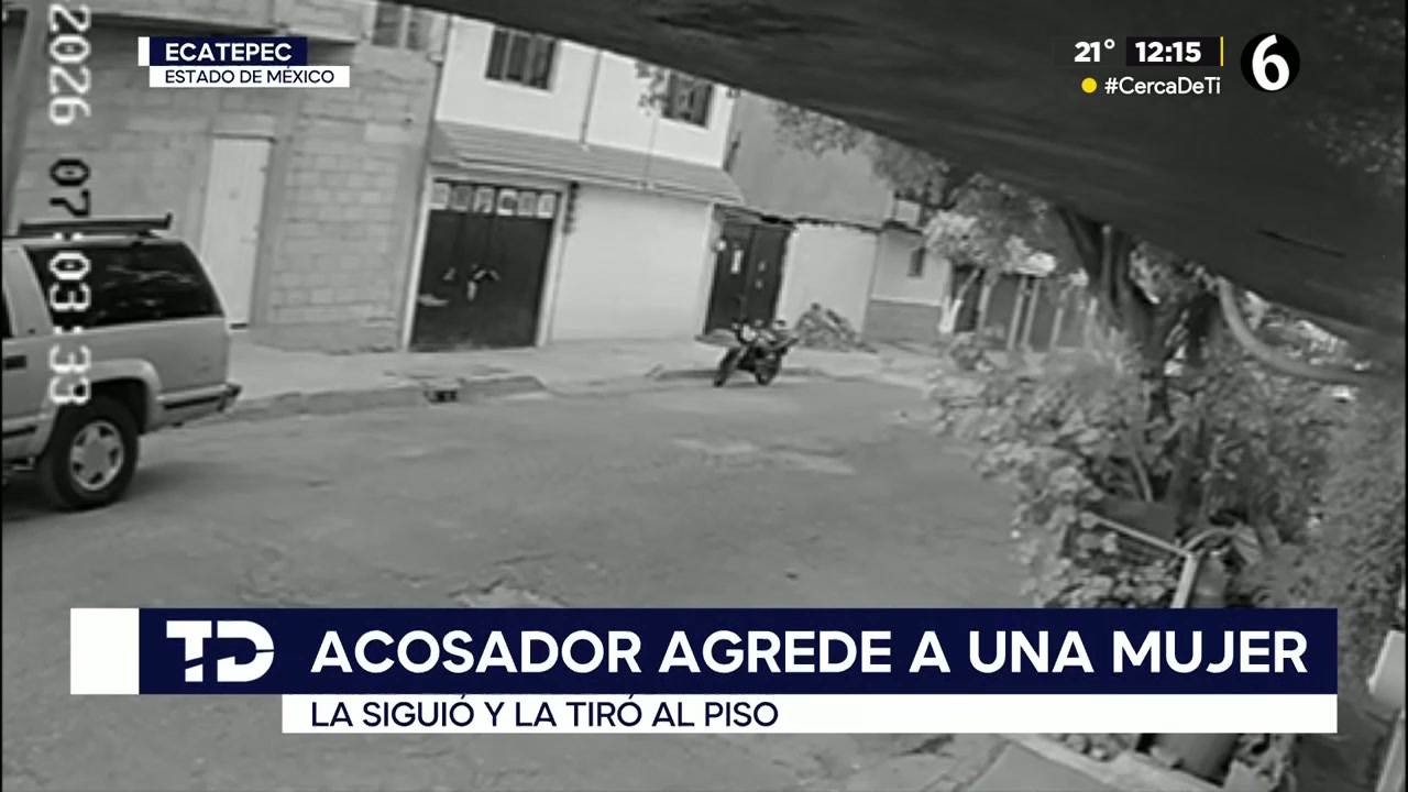 Video | Captan acoso a mujer en calles de Ecatepec; el sujeto huyó del ...