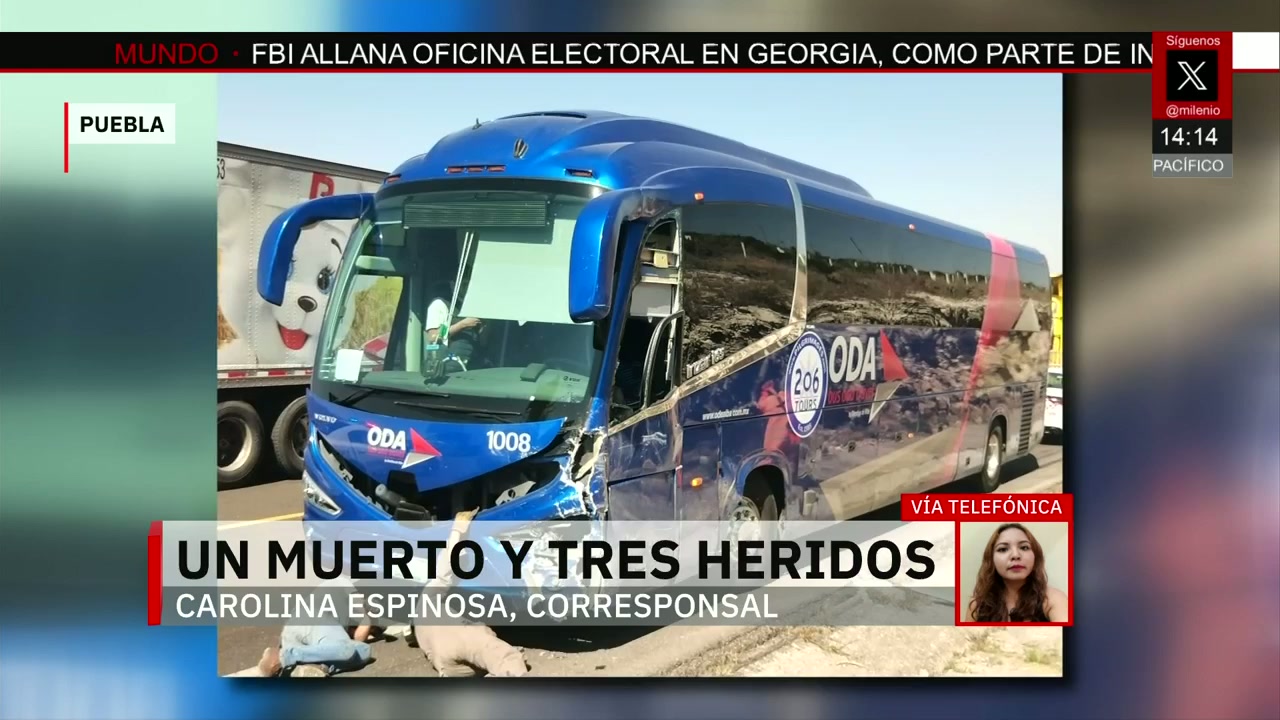 Accidente en Cuacnopalan-Oaxaca deja un muerto y tres heridos tras choque