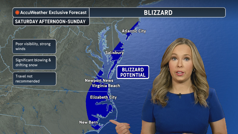 Two potential blizzards to threaten the East Coast this weekend<br><br>