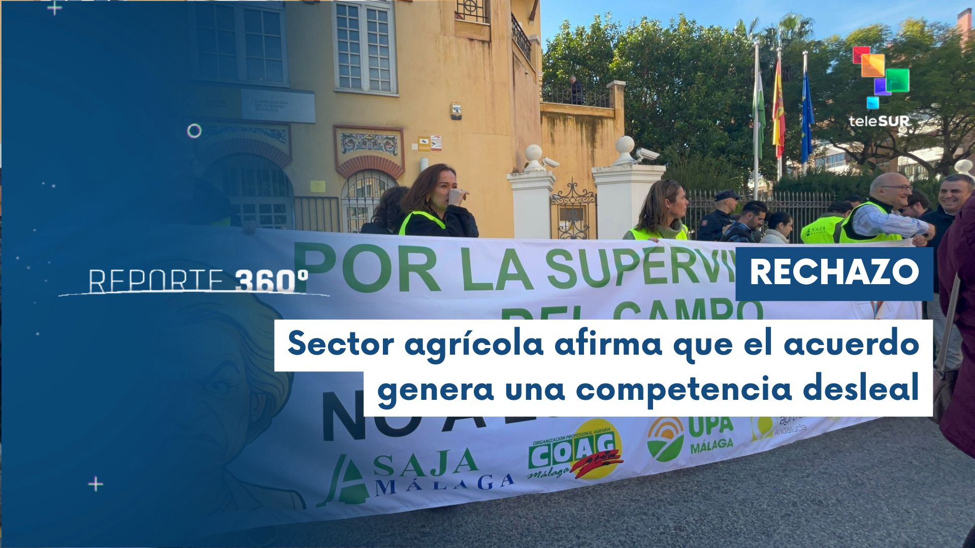 Agricultores rechazan acuerdo entre la UE y el Mercosur