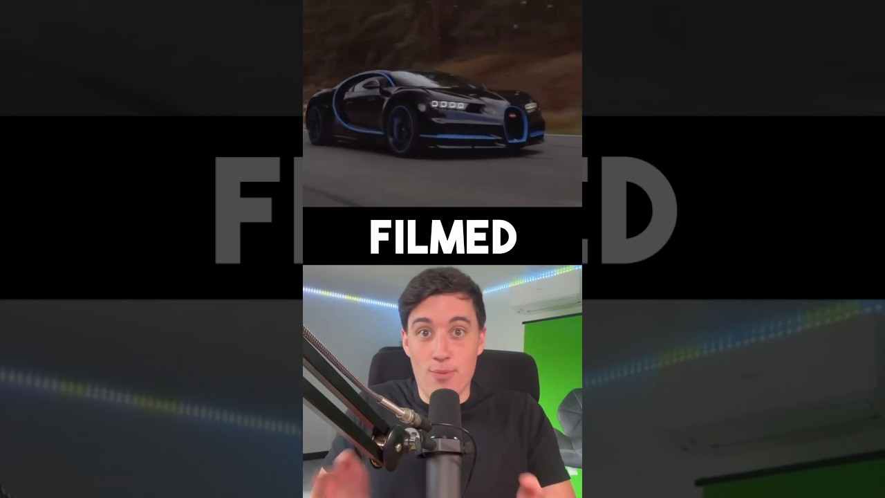 How filmmakers captured one of the fastest cars ever built