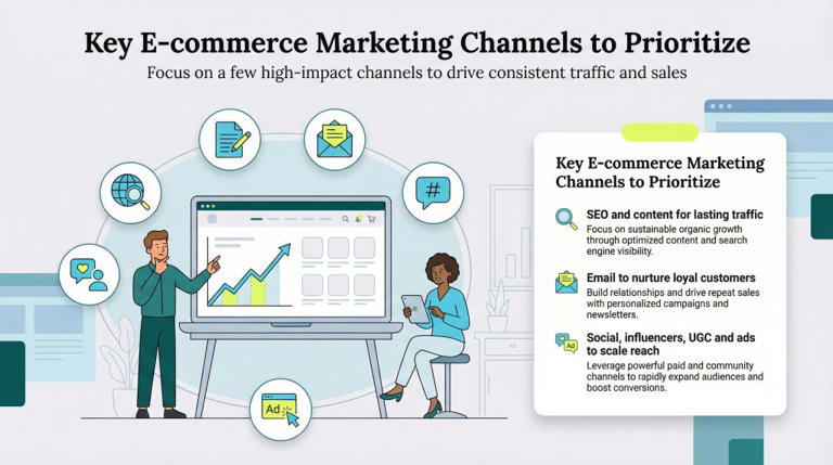 How to develop a solid e-commerce marketing strategy