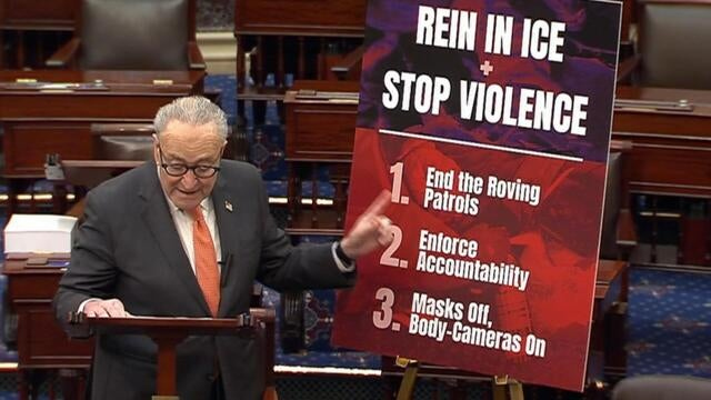 Watch: Schumer says DHS bill "still needs a lot of work," lists 3 goals ...