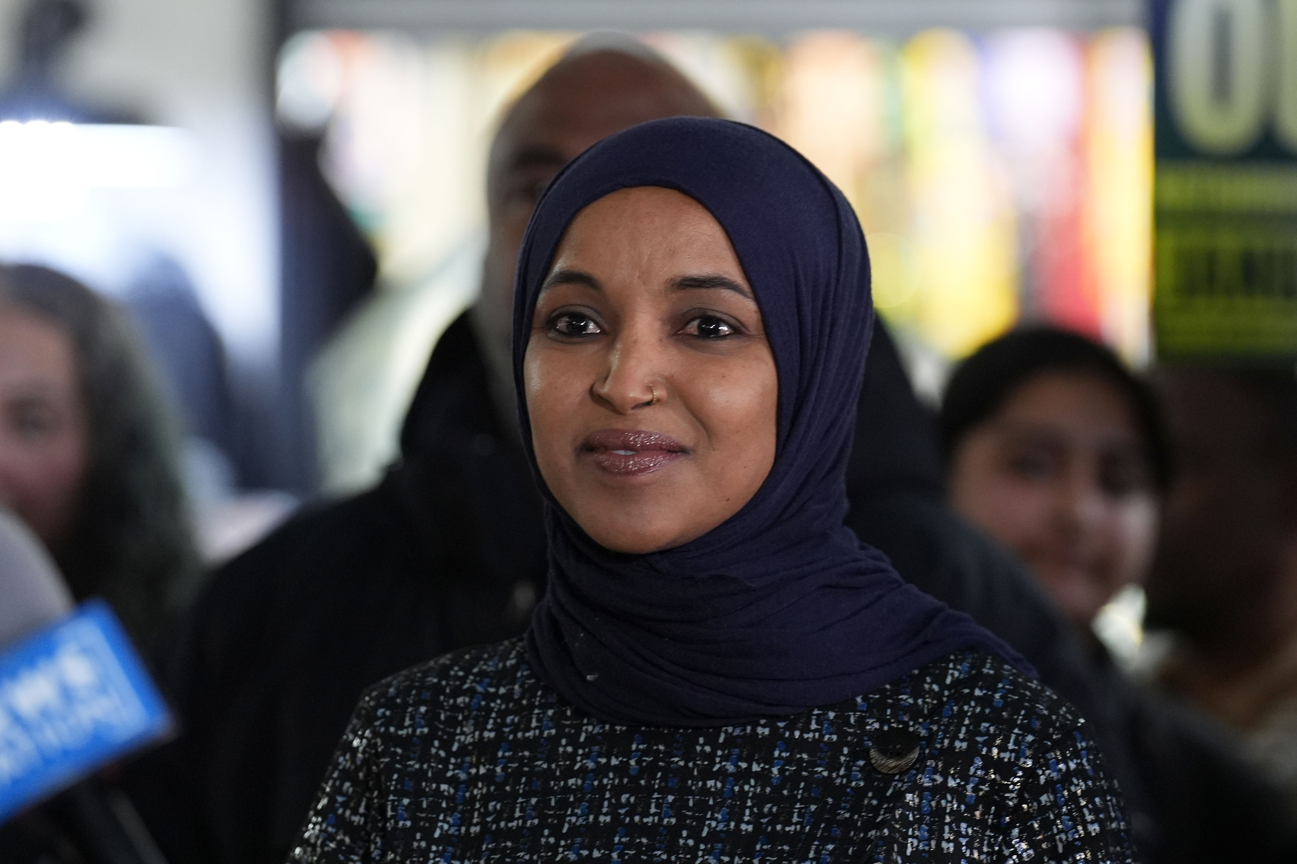 Man charged after spraying Rep. Ilhan Omar with water and vinegar