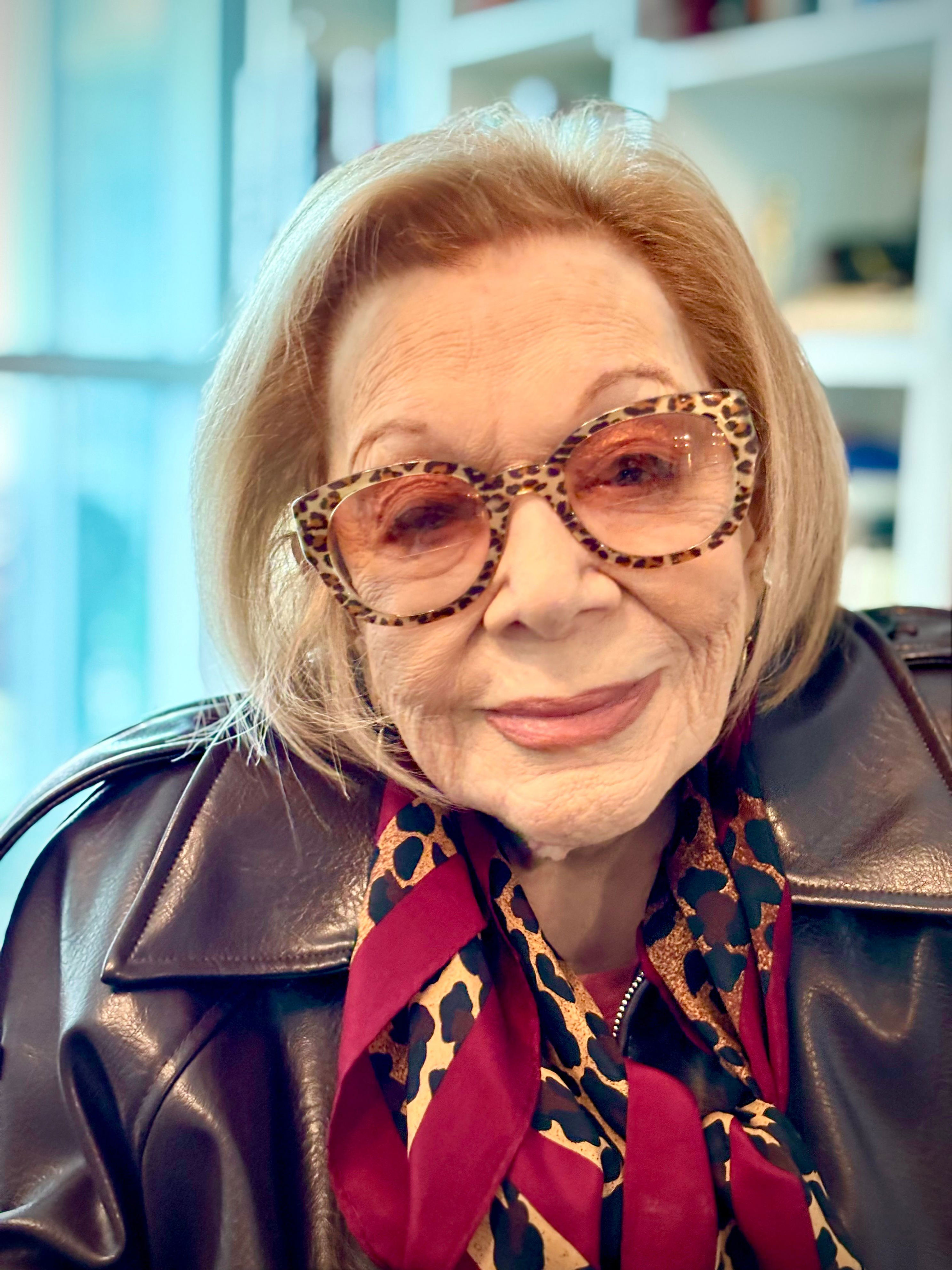 Kron at 98, the year she will publish her fifth book, The Renegade Housewives of Pop Art: A Memoir of the '60s, with Pointed Leaf Press