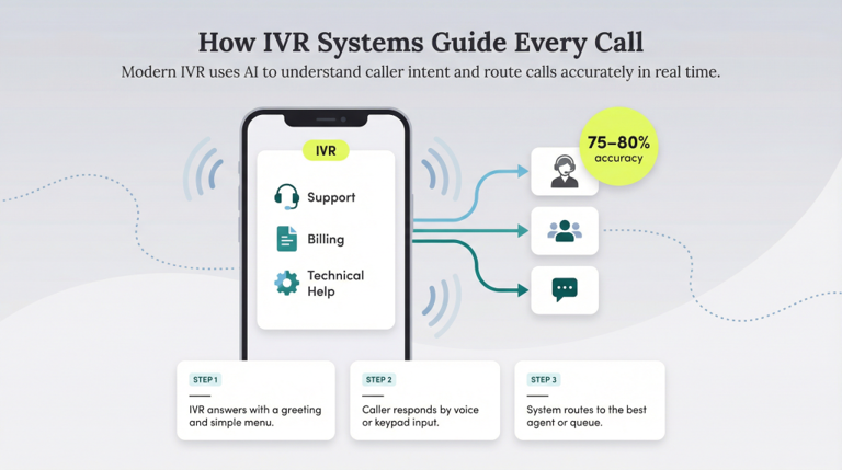 What is interactive voice response?