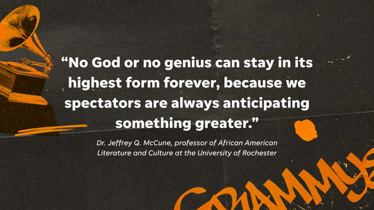 Dr. Jeffrey Q. McCune, a Black studies professor at the University of Rochester, on rap's dominance.
