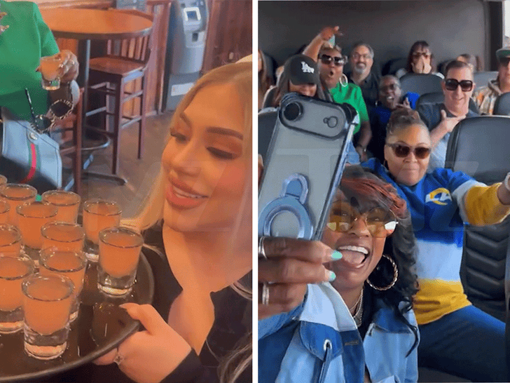 TMZ brunch bus takes riders to Taylor Swift-themed drag show