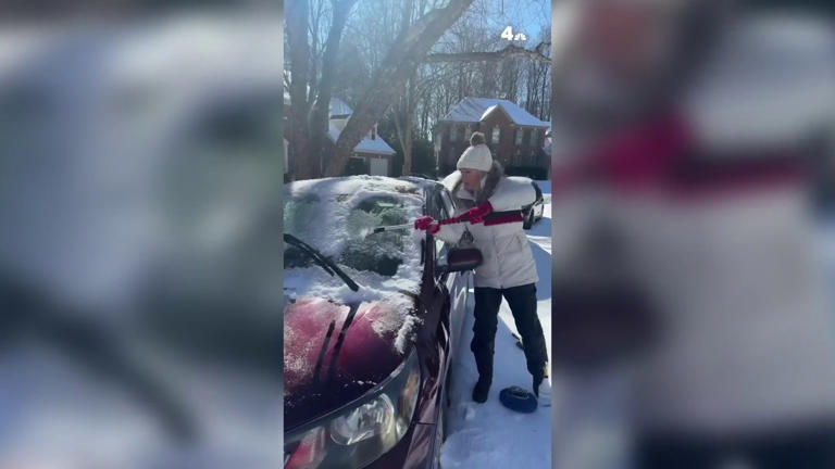 Clear ice off your car: Flying ice shatters windshields, hurts deputy ...