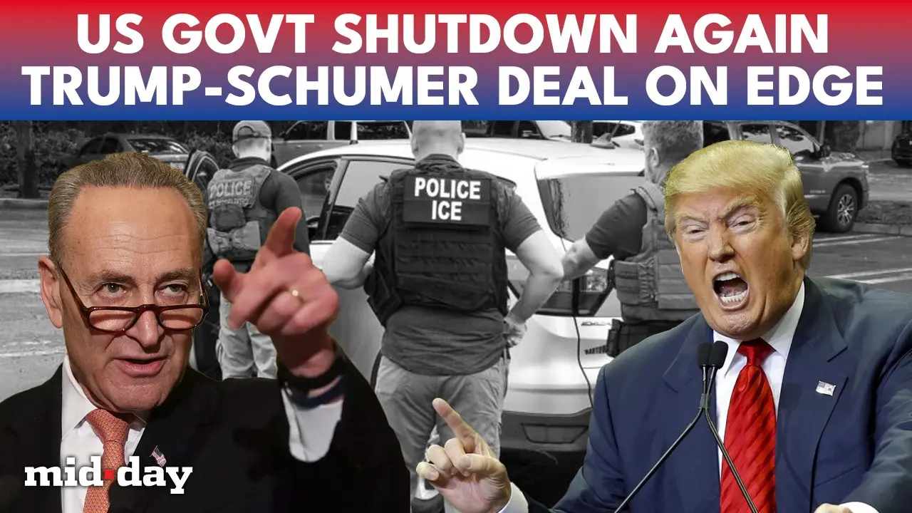Government shutdown looms as White House and Senate clash over ICE funding