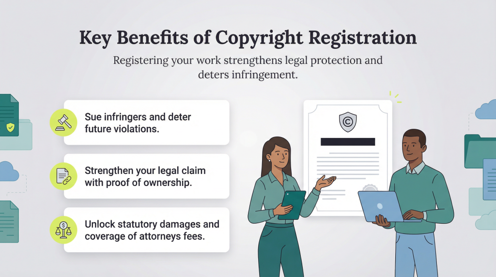 How to apply for a copyright online