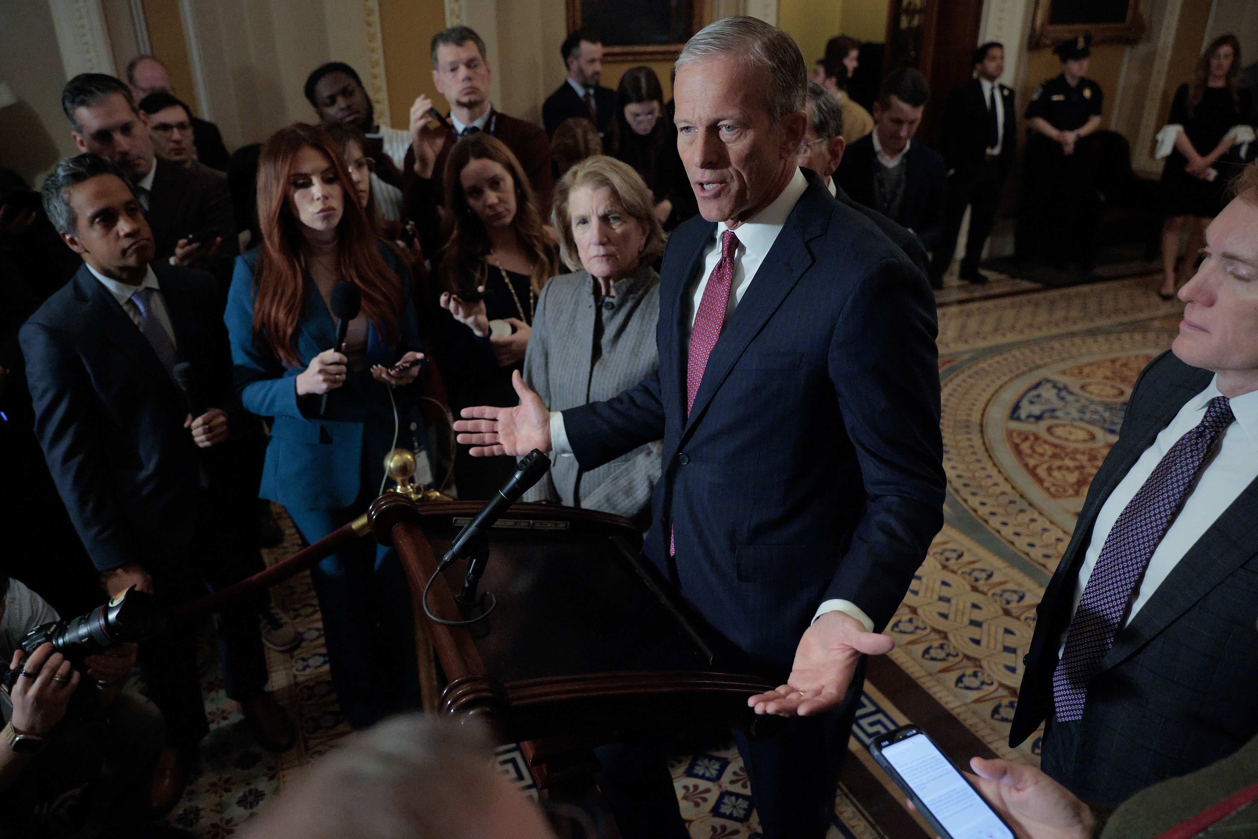 List of Republicans who voted against government funding bill<br><br>