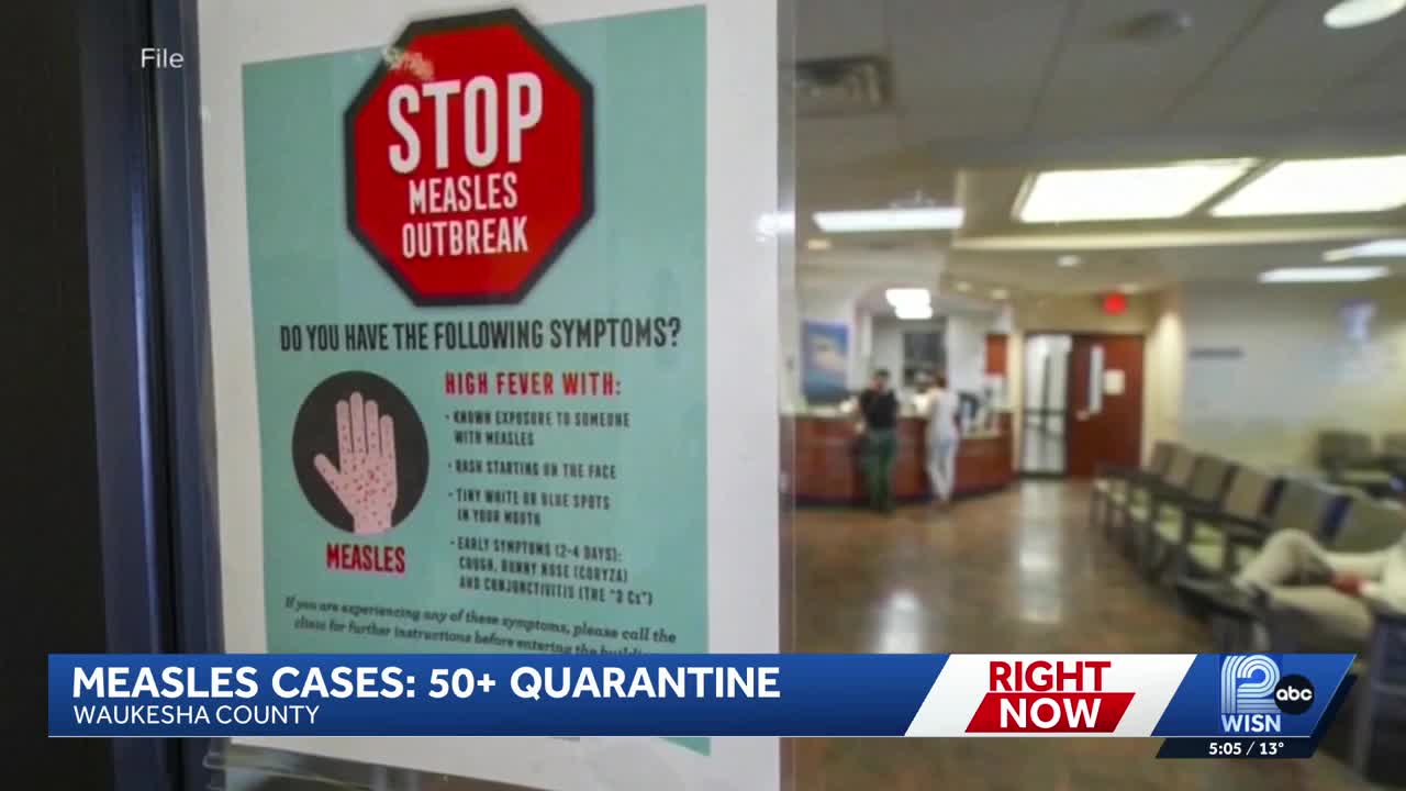 Waukesha School District monitors measles case linked to after-school ...