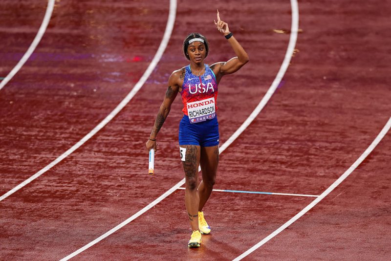 Olympic track star Sha’Carri Richardson arrested after driving over 100 ...