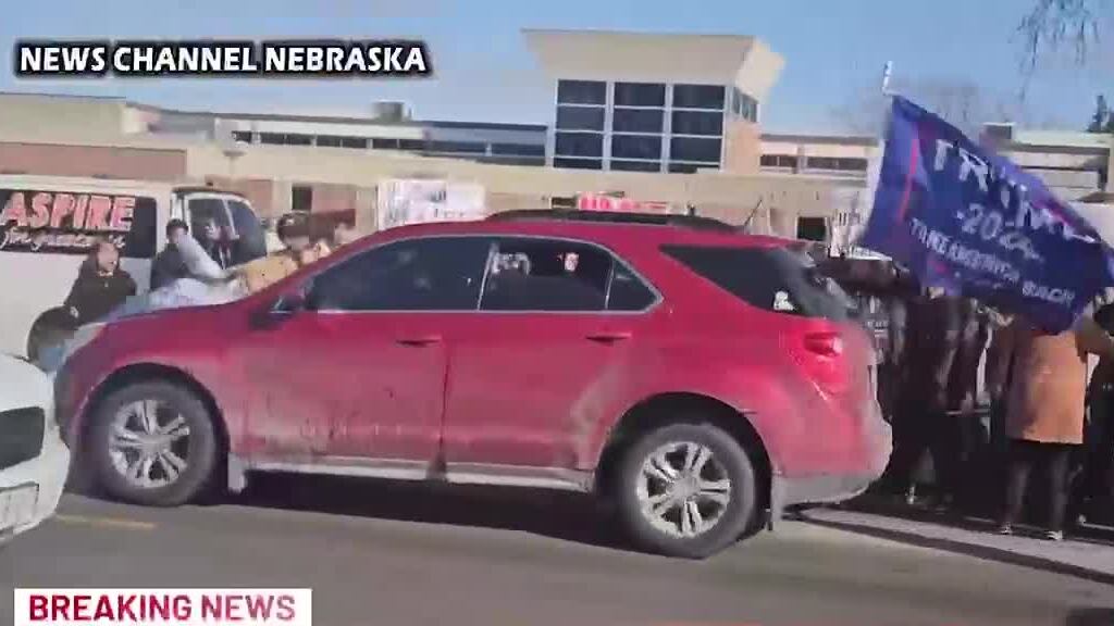 Protester hit by SUV at Fremont student walkout protesting ICE