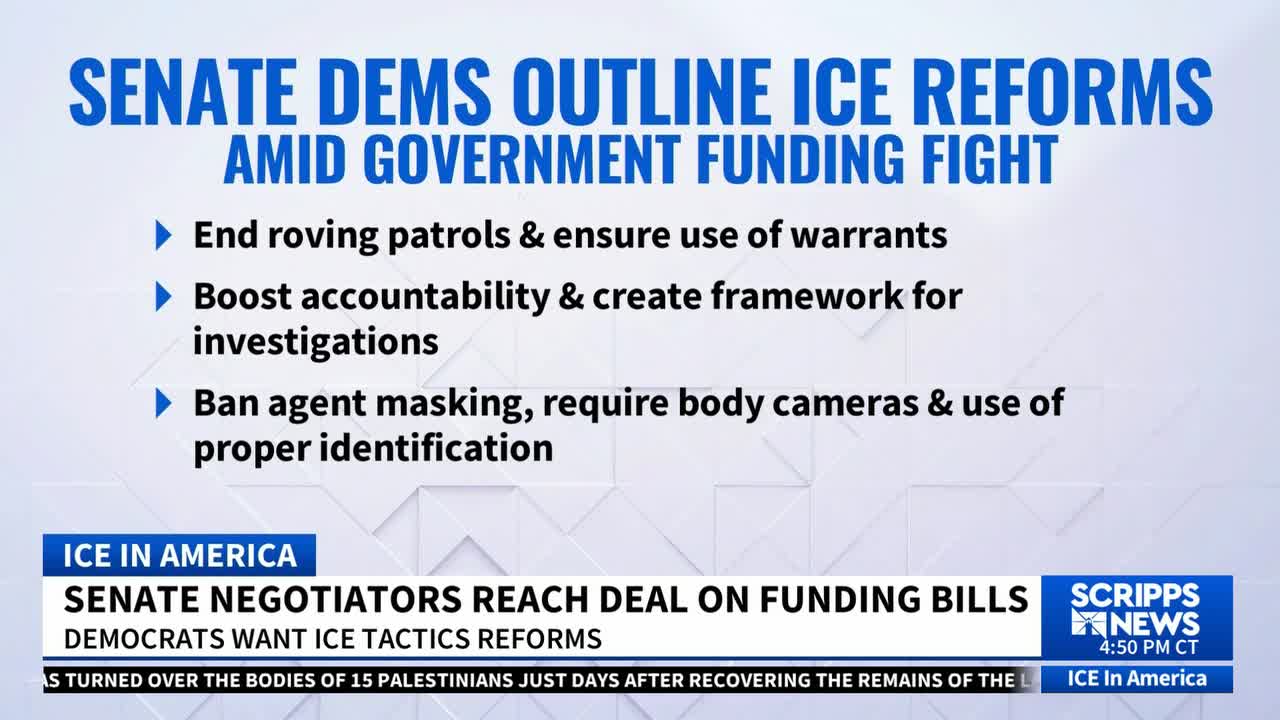 Senate negotiators reach deal on funding bills