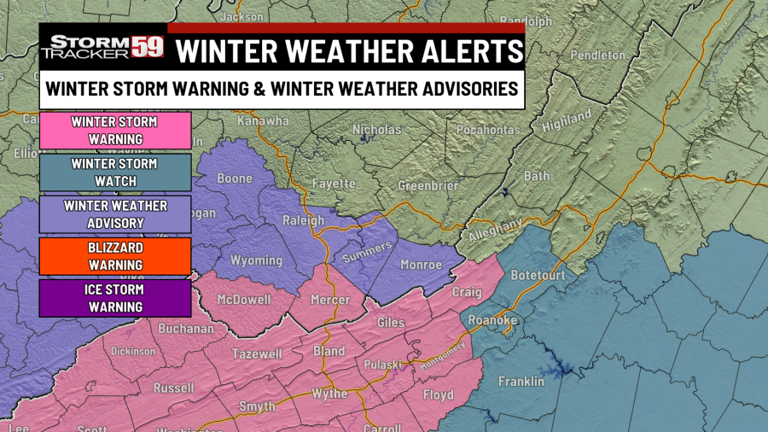Accumulating snow in southern counties, brutal cold returns this weekend