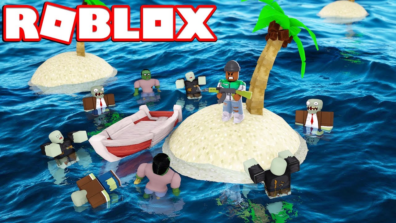 Survive the zombie attack in Roblox