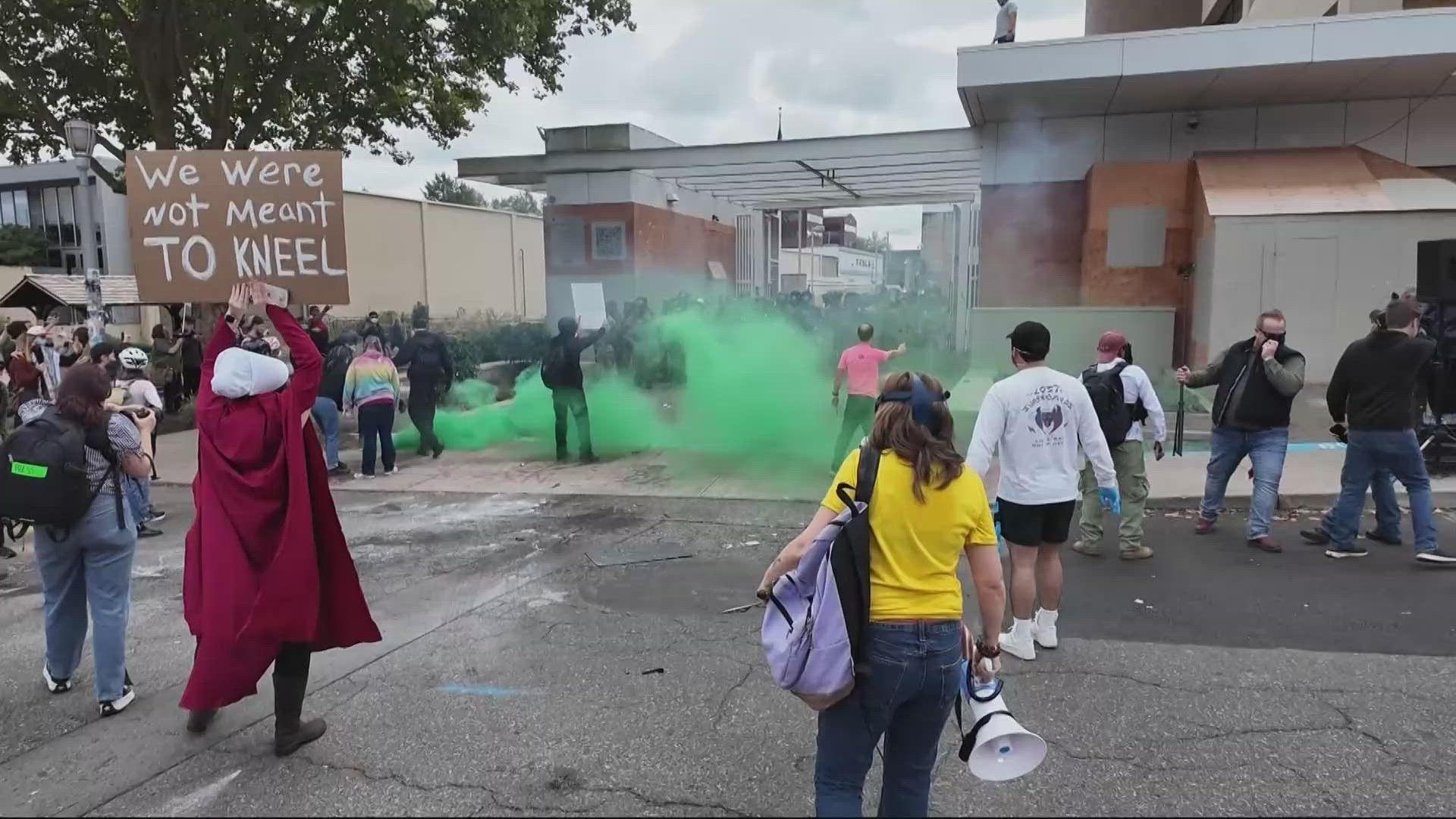 Federal agents used 'excessive force' at Portland ICE protests, says ...