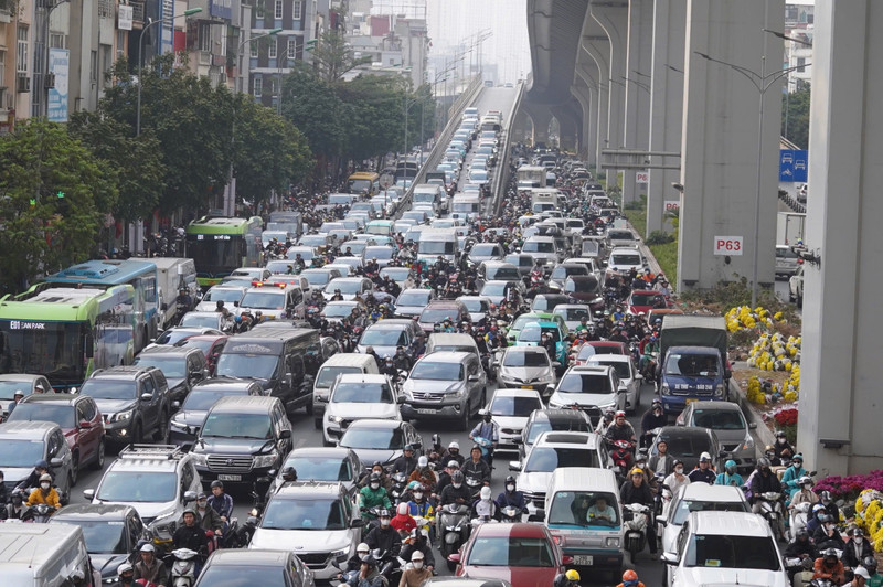 Hà Nội: Ùn tắc giao thông trở thành rào cản trực tiếp đến phát triển kinh tế, xã hội