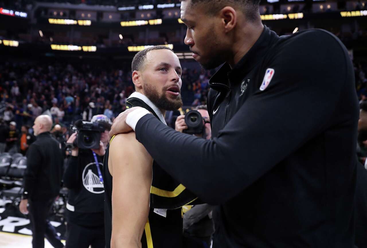 Amid Antetokounmpo trade rumors, Warriors