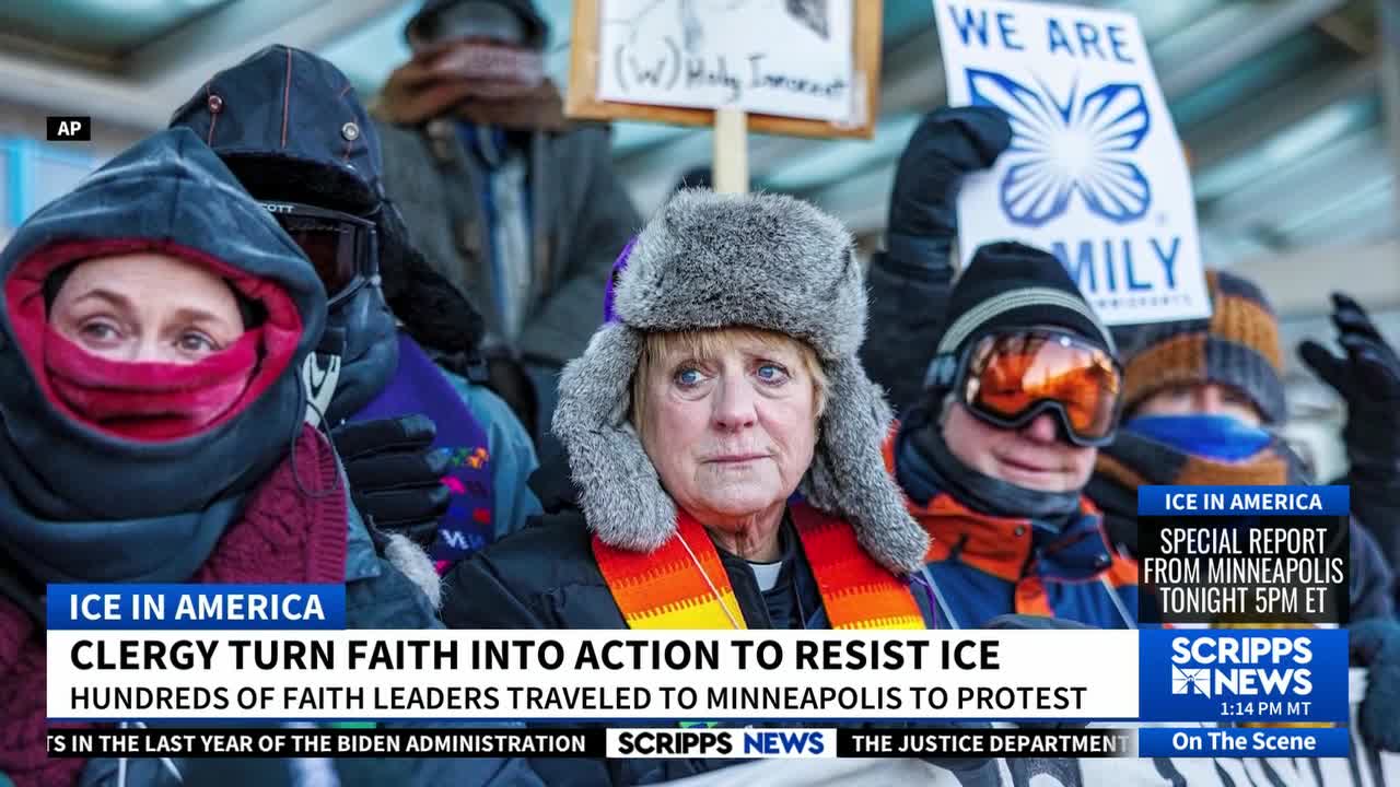 Clergy turn to faith in action to resist ICE