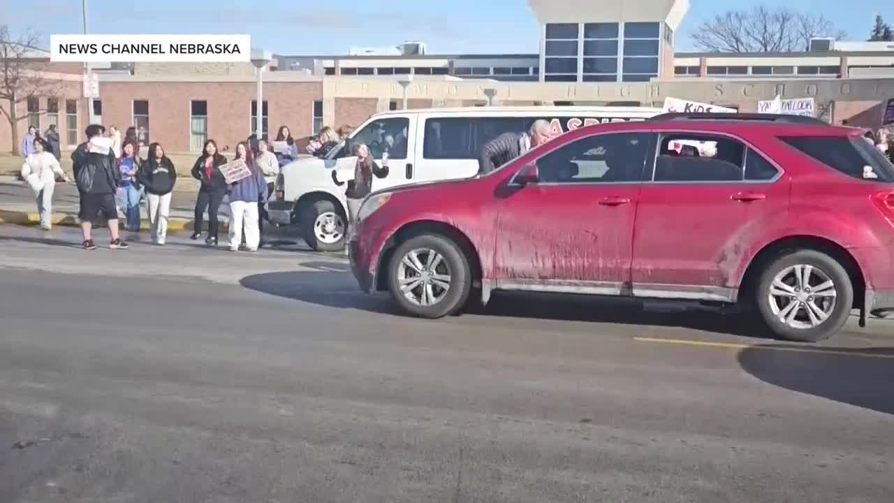 Student hit by car during Fremont High walkout
