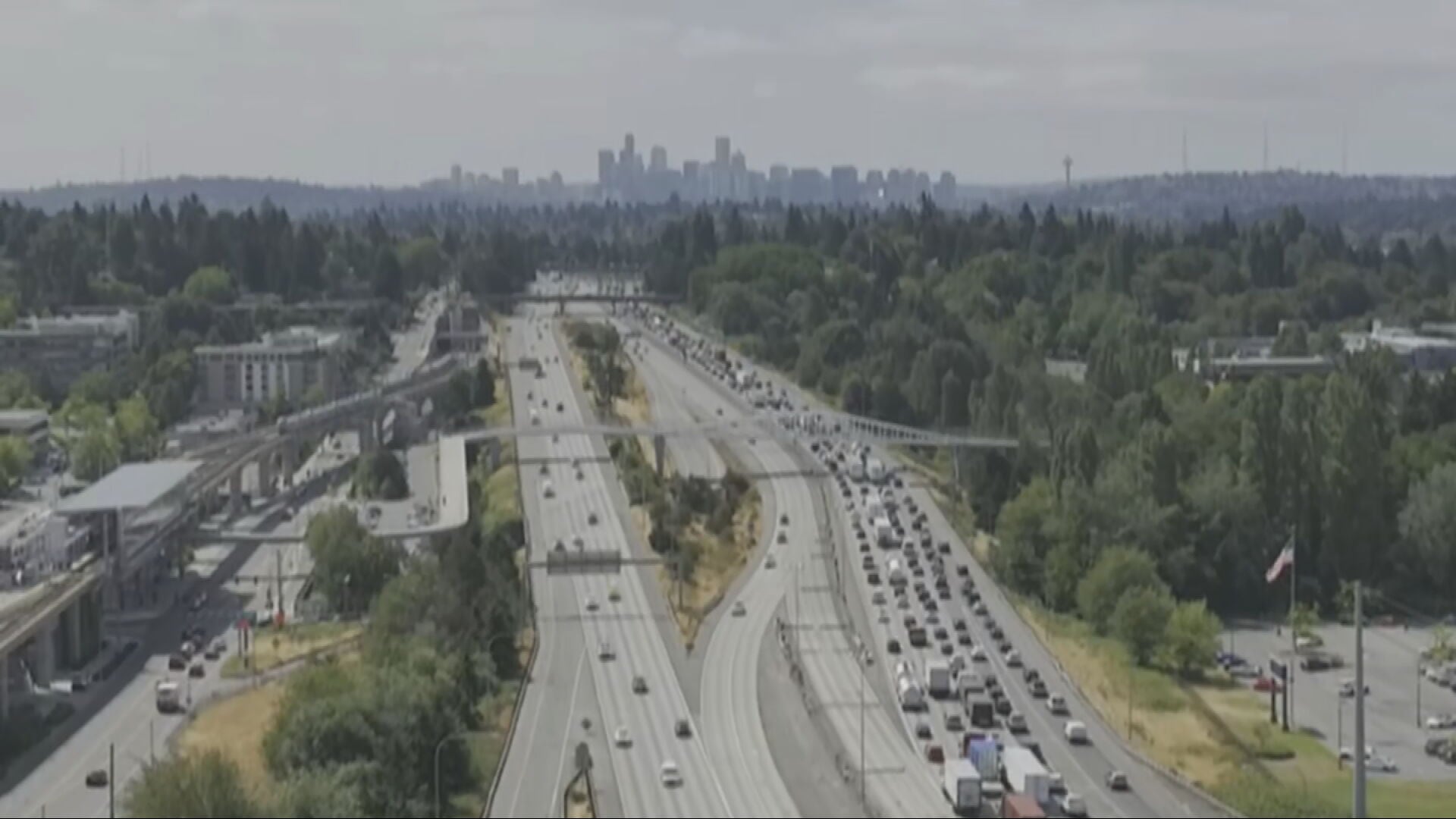 Revive I5's return causes traffic woes