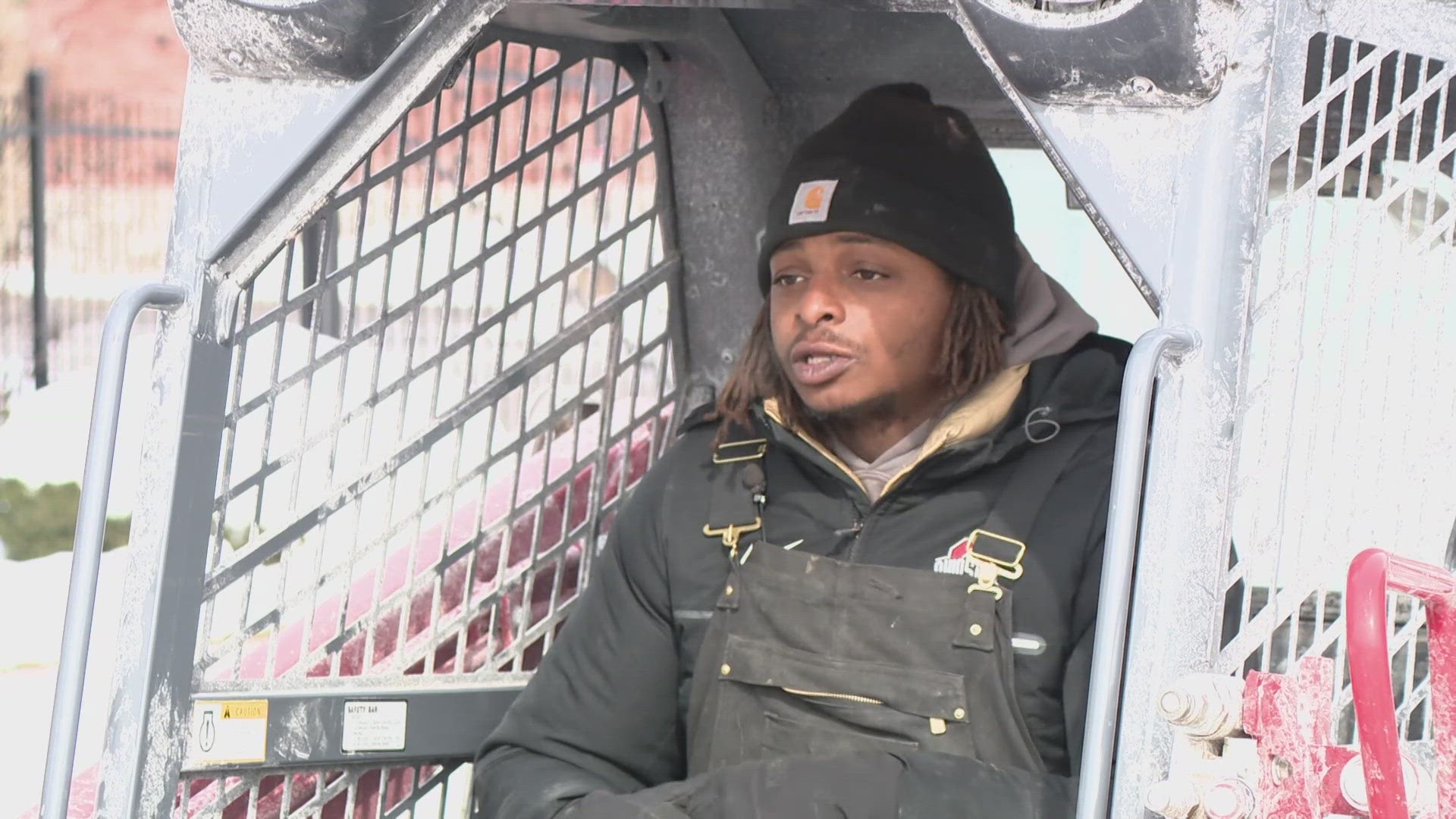 Snowplow vigilante clears streets for free in this St. Louis neighborhood