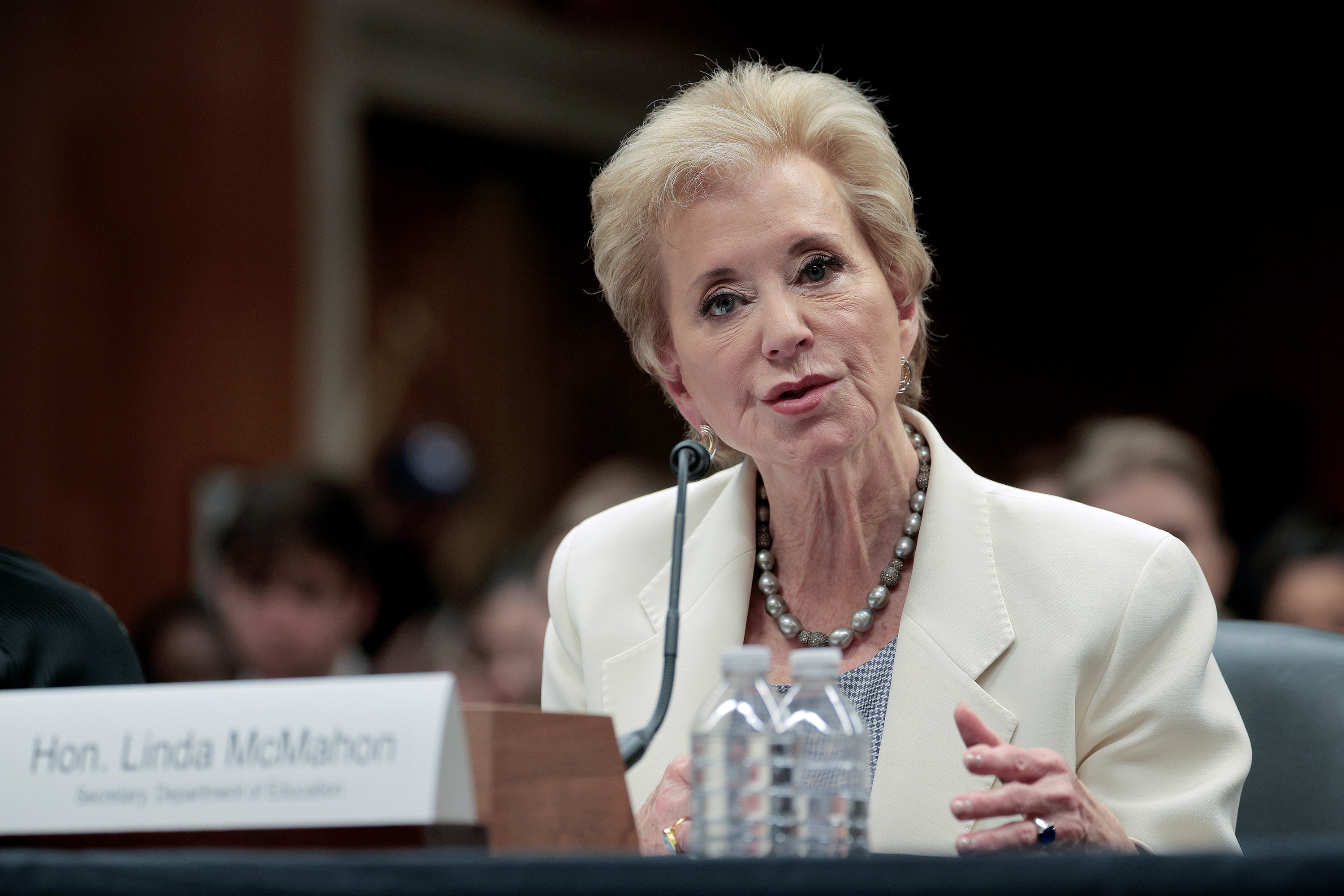 Connecticut school cancels visit from US Secretary of Education Linda McMahon after backlash from parents<br><br>