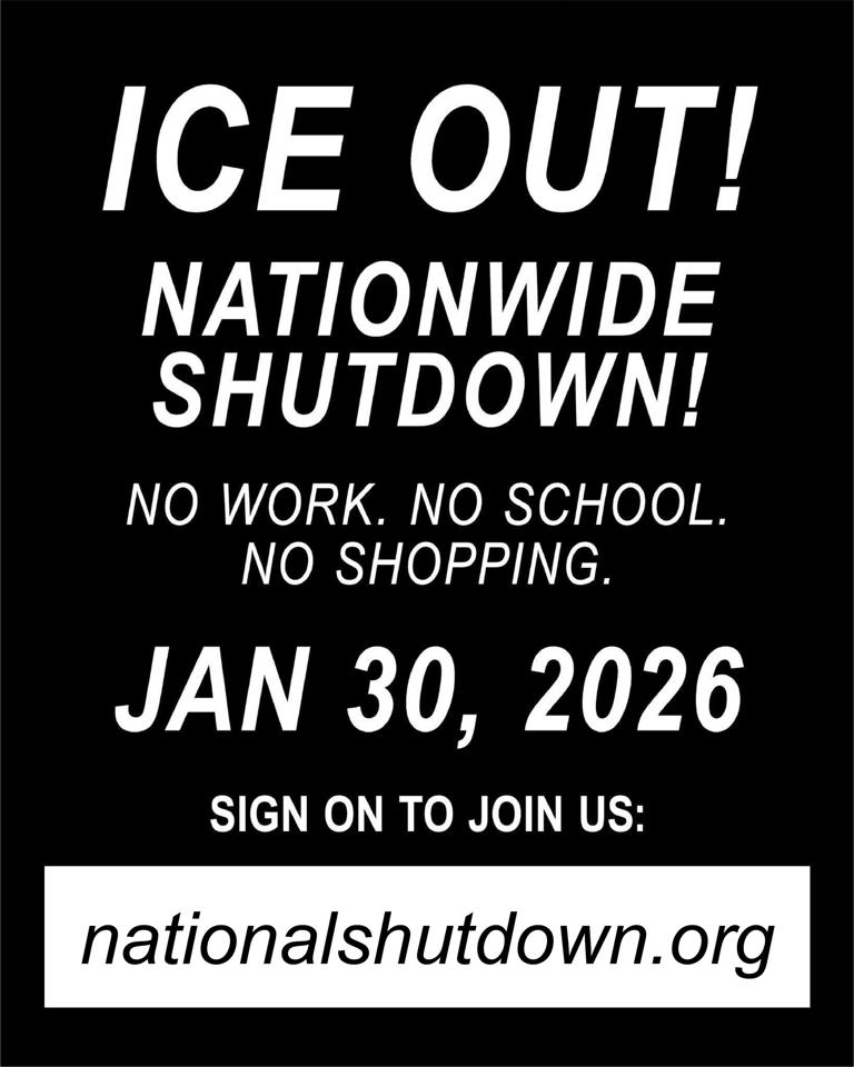 Activists are calling for a nationwide strike on Jan. 30 to protest ICE ...