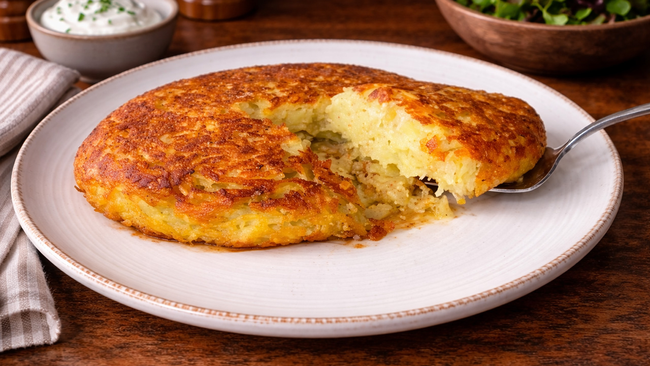 How to make crispy potato rosti at home