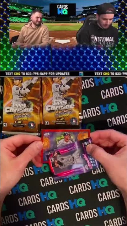 Opening a rare lunar baseball card box!