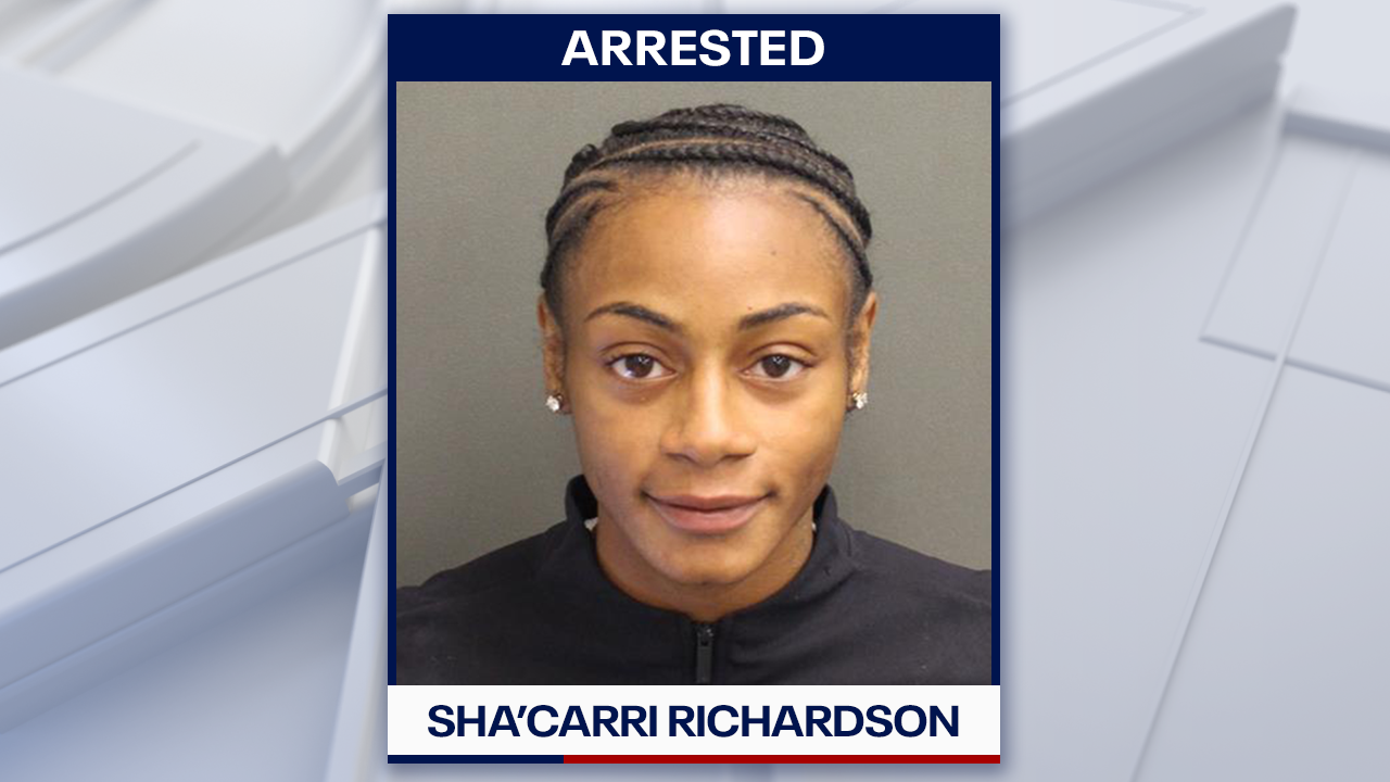 Olympic gold medalist Sha’Carri Richardson arrested in Orange County ...