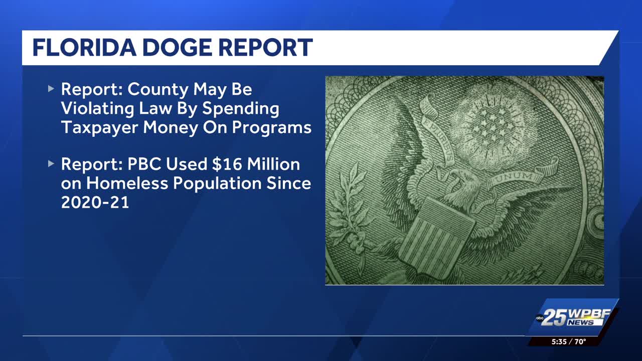 Florida DOGE report claims Palm Beach County leads state in wasteful ...