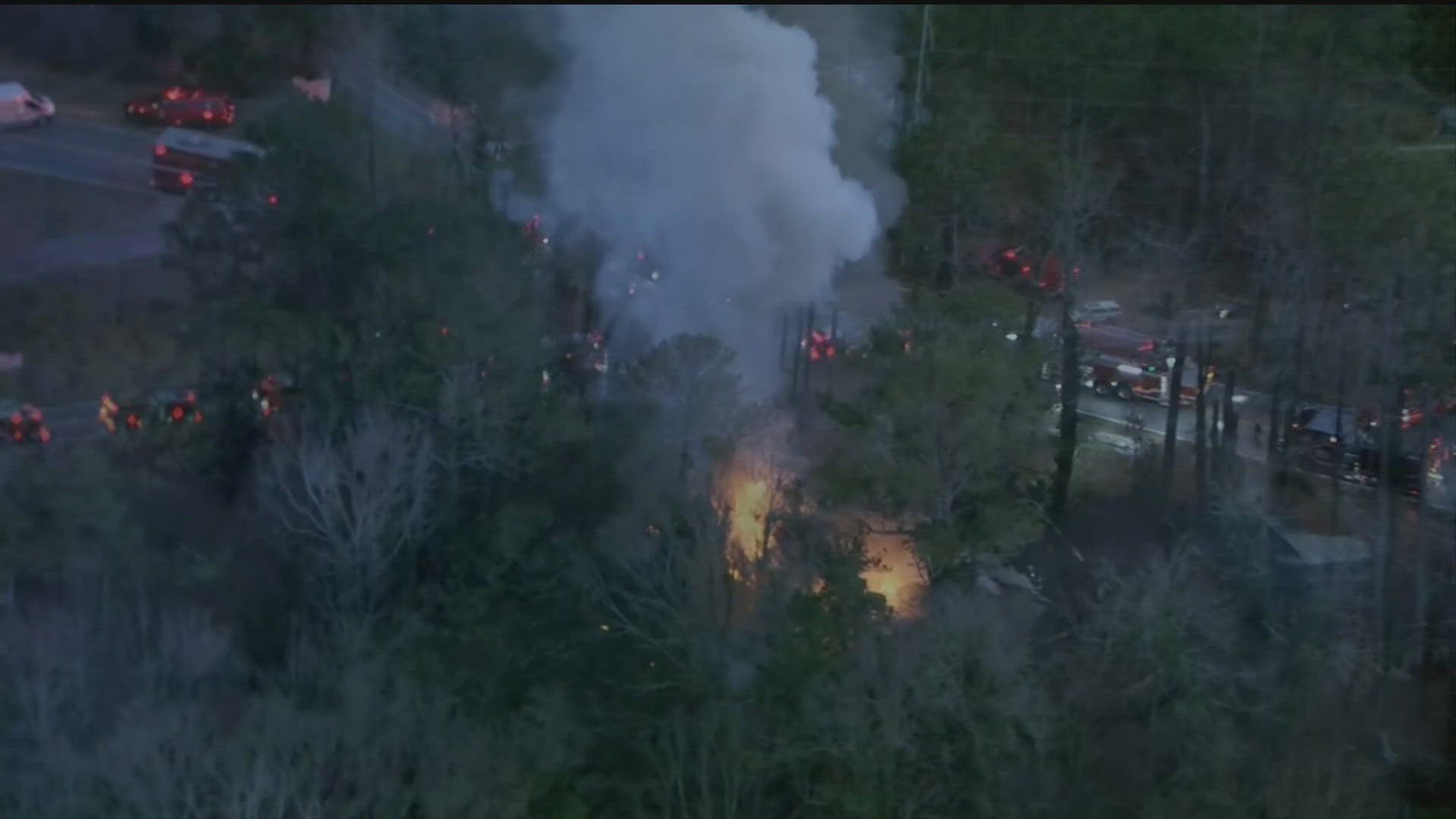 Structure fire in DeKalb County