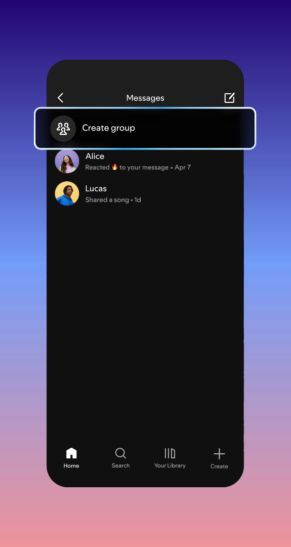 Spotify doubles down on messaging with group chats