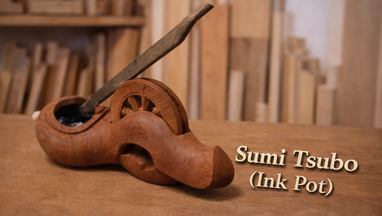 墨壺の使い方 – 伝統的な日本の大工道具 | Watch