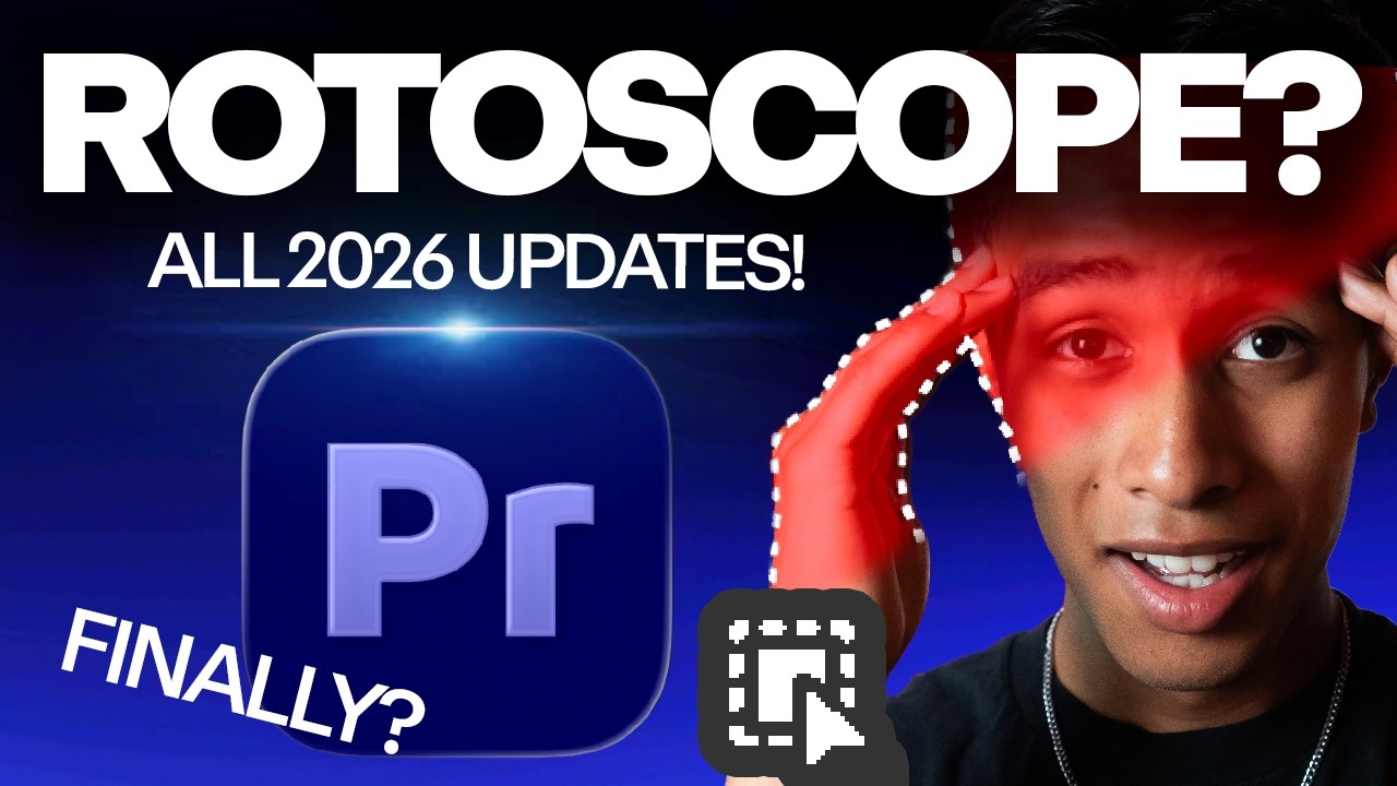 Rotoscoping in Premiere Pro: Complete guide to 2026 updates