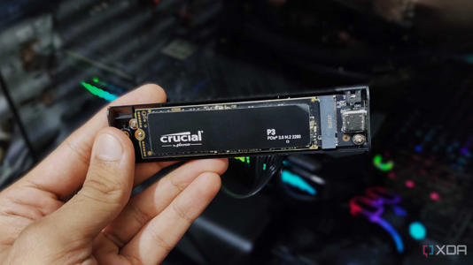 A crucial NVME SSD